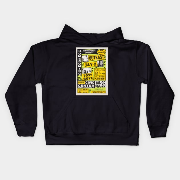 SOUL CONCERT OUTCAST Kids Hoodie by MakLampir Grandong